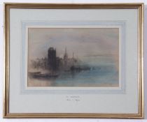 Henry Bright (1810-1873)^ View of Bristol^ pastel^ 18 x 28cm. Provenance: E D Levine^ Cromer