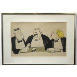 British School (20th century), Satirical subjects, group of 10 cartoons, assorted sizes (10)