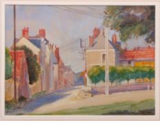 AR Cosmo Clark, RA, RWS, NEAC (1897-1967), "Valence, France", watercolour, signed and dated 1956