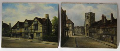 George Willis Pryce (1866-1949), Street scenes of Shakespeare's birthplace, Henley Street