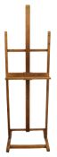 Wooden display easel
