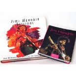 Two Jimi Hendrix books, Complete Studio Recording Sessions 1963-1970 and The Story behind every