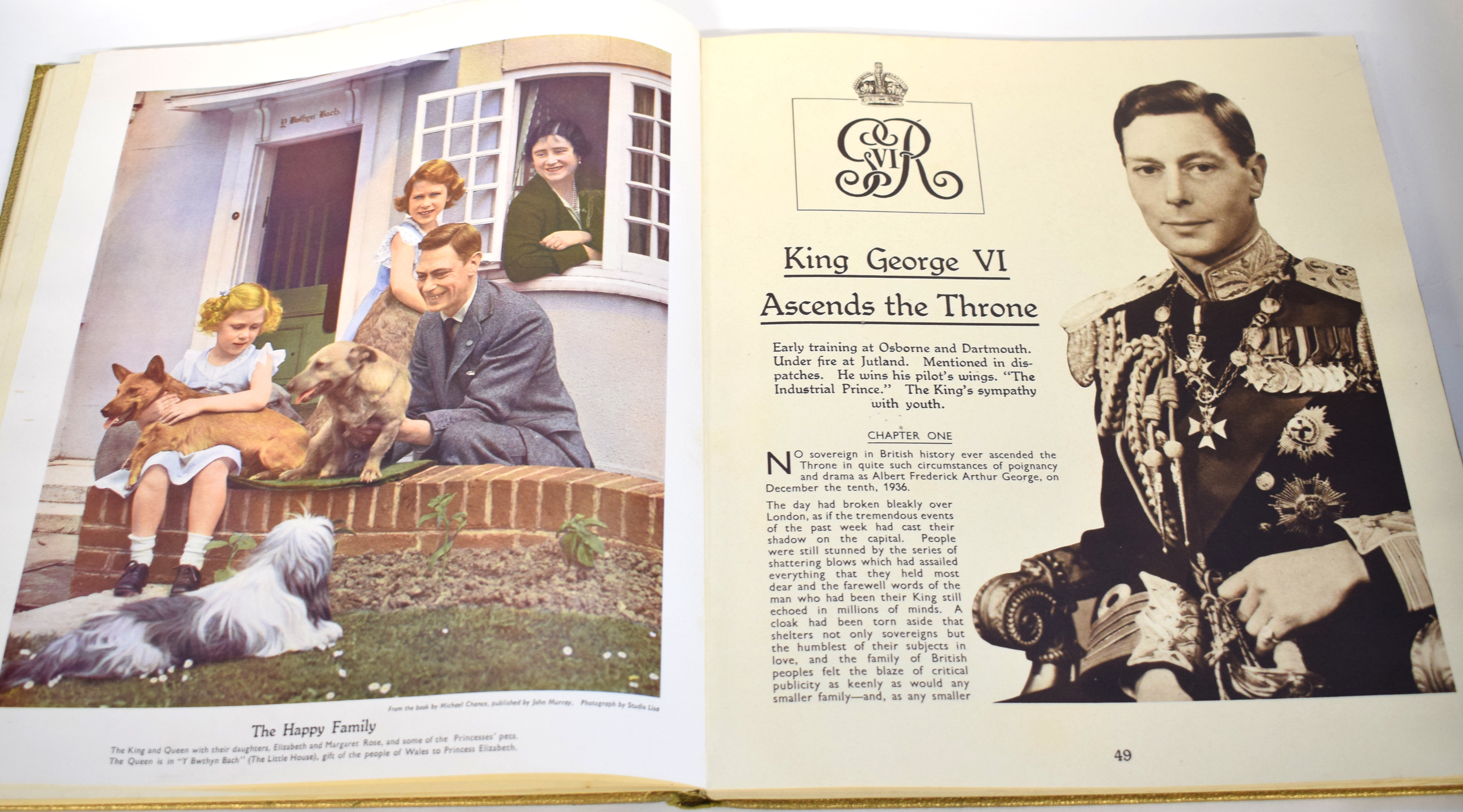 Coronation souvenir book for 1937 for George VI, published by The Daily Express - Image 4 of 4