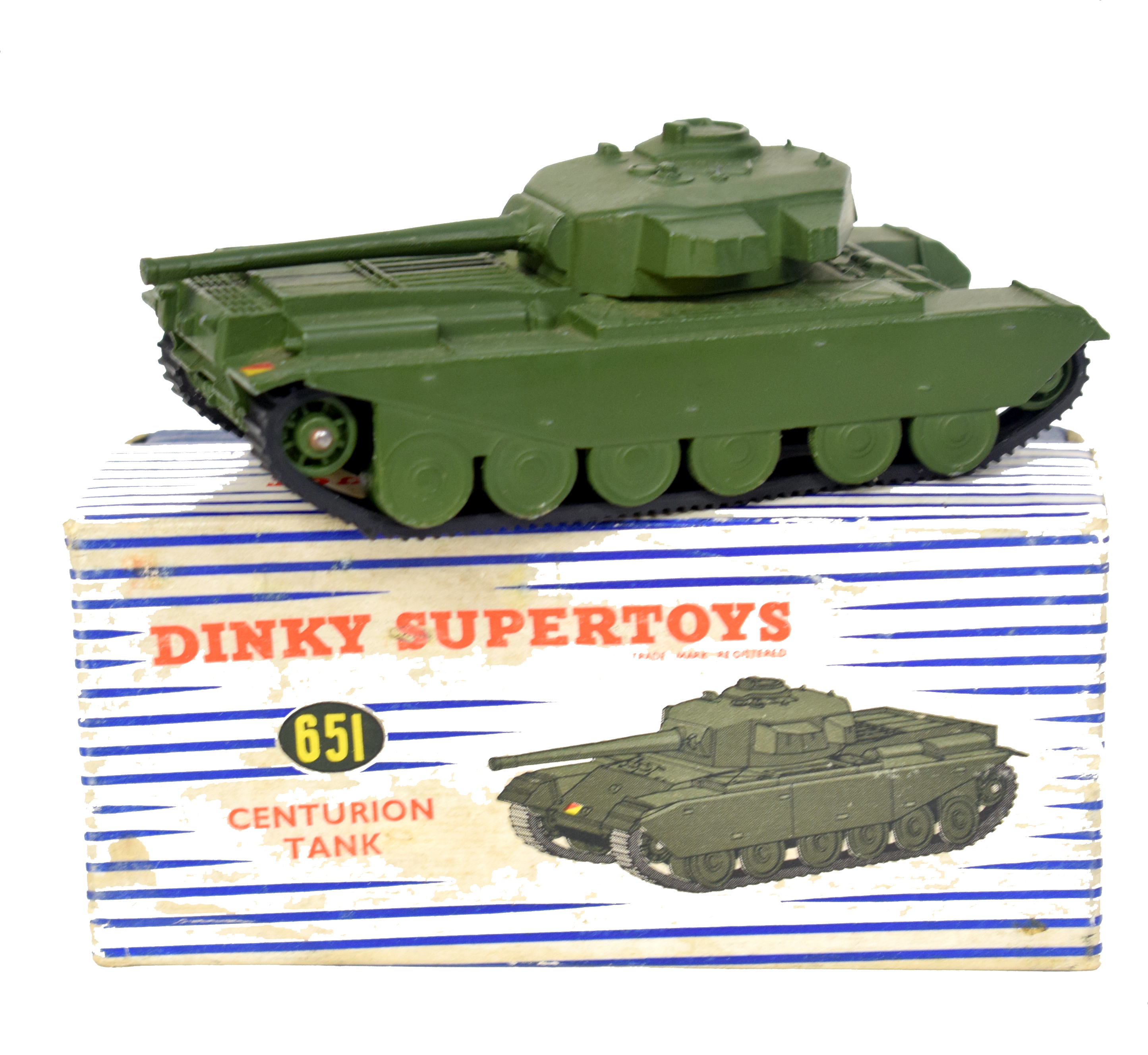 Dinky Centurion tank model no 651, in original box
