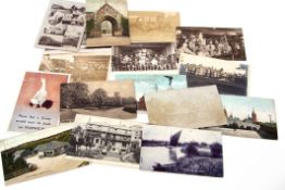 Quantity of postcards, mainly Norfolk interest, some photographic, including 19th century card of