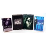 Collection of books on The Beatles including Lennon, the Definitive Biography, Paul McCartney by