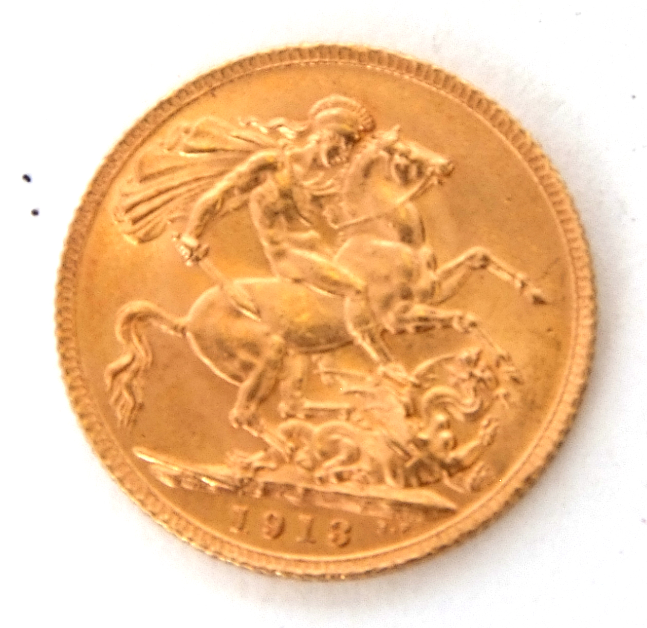 George V 1913 full gold sovereign