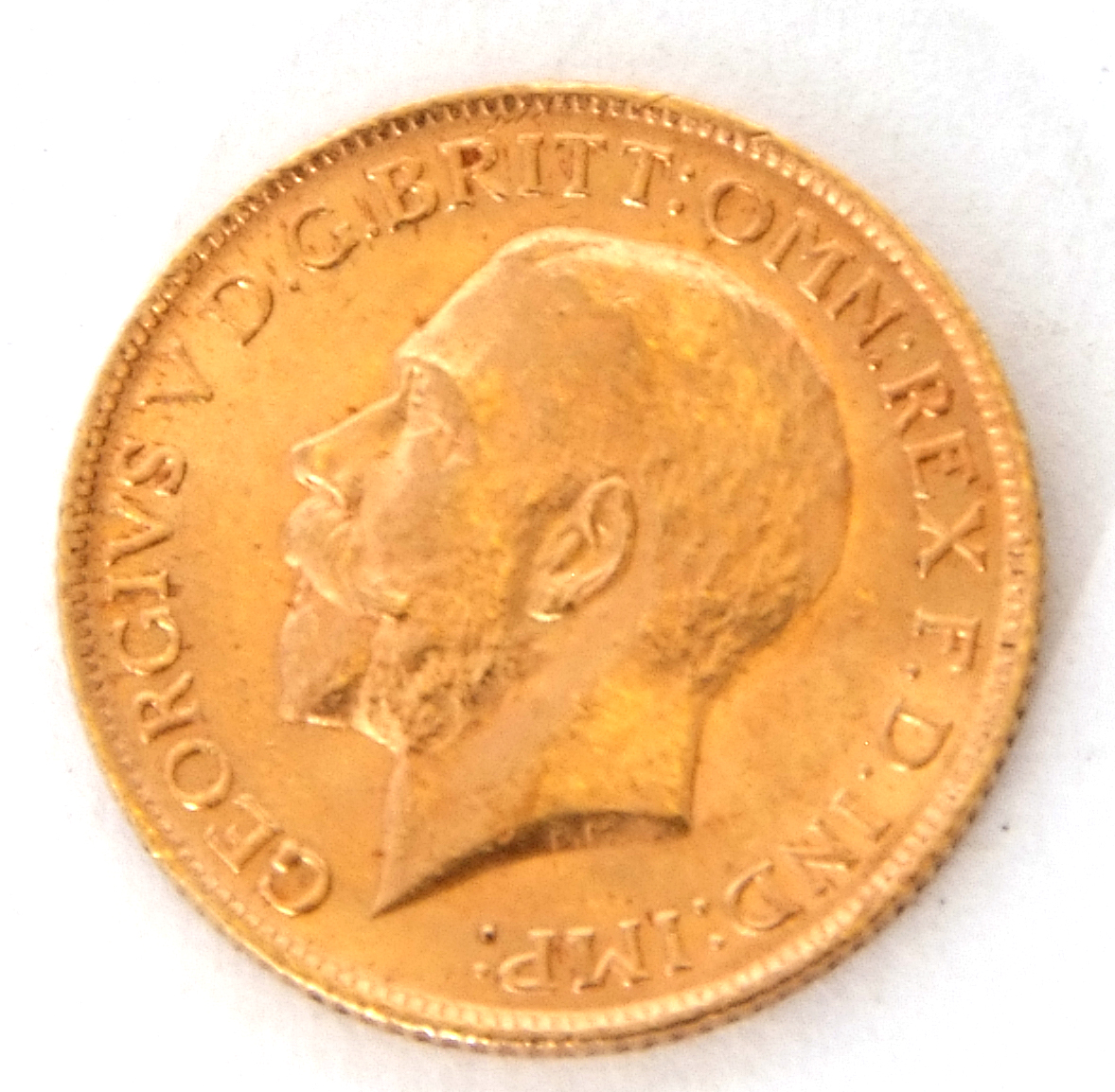 George V 1913 full gold sovereign - Image 2 of 3