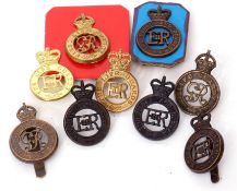 Mixed Lot: Blues & Royals, Life Guards and Royal Horse Guards cap badges, various dates