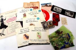Various ephemera, Vivian Leigh and Laurence Olivier interest including two letters signed by