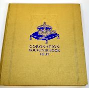 Coronation souvenir book for 1937 for George VI, published by The Daily Express