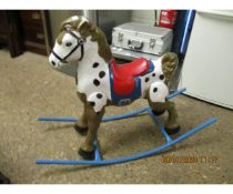 TIN PLATE ROCKING HORSE