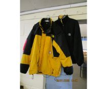 NORTH FACE GENTS JACKET AND A LADIES JACKET AND A FLEECE