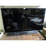 PANASONIC FLAT SCREEN TV AND SOUND BAR