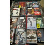 TWO BOXES OF MIXED DVDS