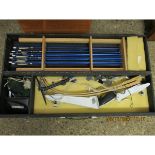 CASED SET OF BOW AND ARROWS