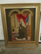 19TH CENTURY GILT FRAMED “THE EMPRESS OF INDIA”