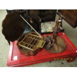 19TH CENTURY WALNUT DISMANTLED SEWING BOX