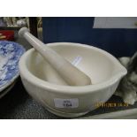 PESTLE AND MORTAR