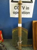 MID-20TH CENTURY MILITARY ENTRENCHING TOOL, OR FOLDING SPADE, DATED 1964