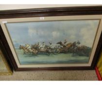 BEECHWOOD FRAMED RACING PRINT