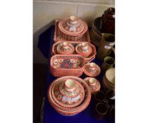 QUANTITY OF TUNISIAN CHINA WARES