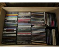 BOX CONTAINING MIXED CDS ETC