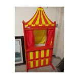 PAINTED PUNCH AND JUDY CHILDREN’S STAND