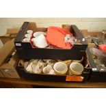 THREE BOXES OF CHINA WARES