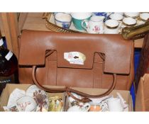 GOOD QUALITY BROWN LEATHER LADIES HANDBAG