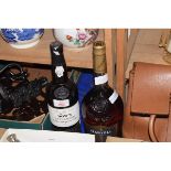 DOW’S TRADEMARK PORT TOGETHER WITH A BOTTLE OF MARTELL FINE COGNAC (2)