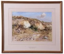 AR Henley Graham Curl (1910-1989), "Skeets Hill, Shotesham, 1981", watercolour, signed and dated