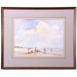 AR John Taunton (born 1910), "Holkham Beach", watercolour, signed and dated 82 lower right, 34 x