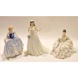 Group of three Royal Doulton ladies, My Love, Susan, Figure of the year 2004 and Katherine, the