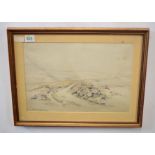 Arthur Gerald Ackermann, RI (1876-1960), Dartmoor, pair of pencil and watercolours, both inscribed