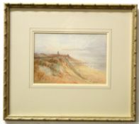 Frederick E J Goff (1855-1931), "Cromer from the East", watercolour, signed and inscribed with title