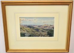 AR John Cyril Harrison (1898-1985), South African landscapes, group of seven watercolours, all