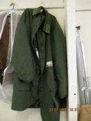 GENTS GREEN FLEECE LINED JACKET