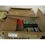 TWO BOXES CONTAINING MIXED BOOKS