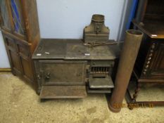 VICTORIAN CAST IRON NEW CHARMER WOOD BURNING OVEN