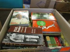 BOX OF CRICKET INTEREST BOOKS