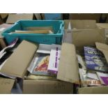 FIVE BOXES OF MIXED EPHEMERA, THEATRE PROGRAMMES ETC