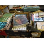 THREE BOXES CONTAINING MIXED BOOKS ETC