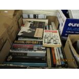 BOX CONTAINING MILITARY INTEREST BOOKS