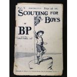 SCOUTING FOR BOYS PART V by Lt-Gen Baden Powell, [circa 1908]