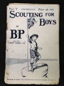 SCOUTING FOR BOYS PART V by Lt-Gen Baden Powell, [circa 1908]