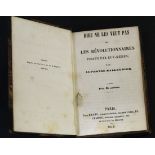 ALPHONSE BALLEYDIER: DIEU NE LES VEUT PAS OU LES REVOLUTIONNAIRES PEINTS PAR EUX-MEMES, Paris, 1849,