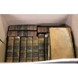 One box: SMOLLETT: HISTORY OF ENGLAND 15 vols, lacking vol 2