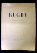 ARTHUR HONEGGER: RUGBY, ill Josue Gaboriaud, Paris, Maurice Senart, 1929, (300), 1st edition,