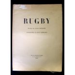 ARTHUR HONEGGER: RUGBY, ill Josue Gaboriaud, Paris, Maurice Senart, 1929, (300), 1st edition,